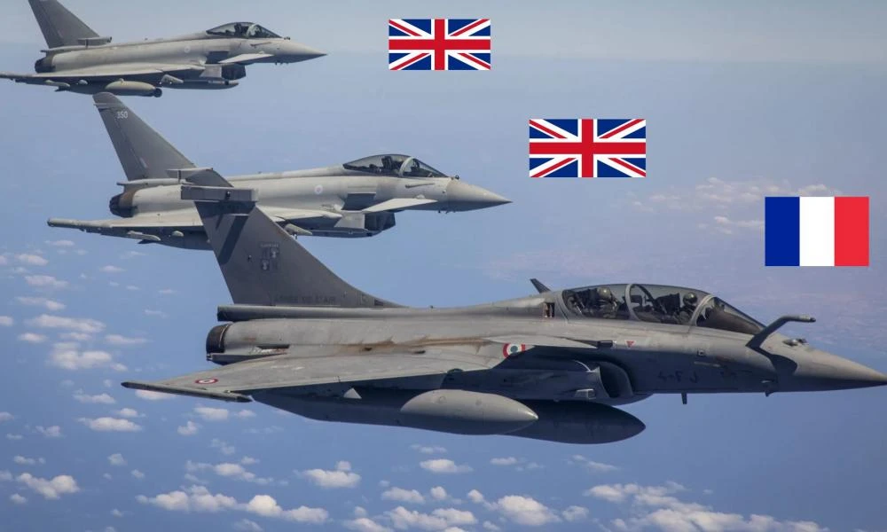 Rafale μονομάχησαν με Eurofighter Typhoon πάνω από την καρδιά της Ευρώπης-Ελλάδα και Ινδία παρακολουθούσαν με τα μάτια ανοιχτά